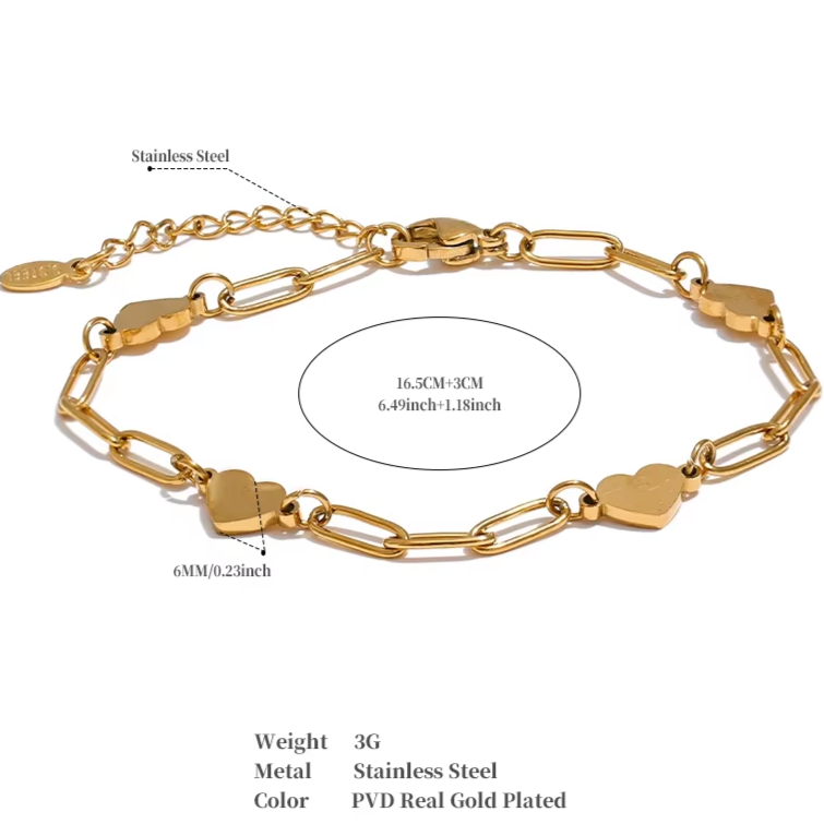 VALNTAINO BRACELET - JEWELLITA